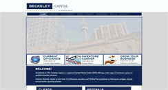 Desktop Screenshot of becksleycapital.com